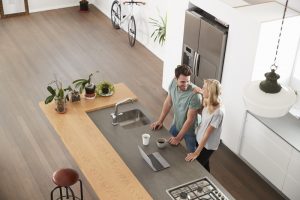 kitchen-with-couple-standing-in-it